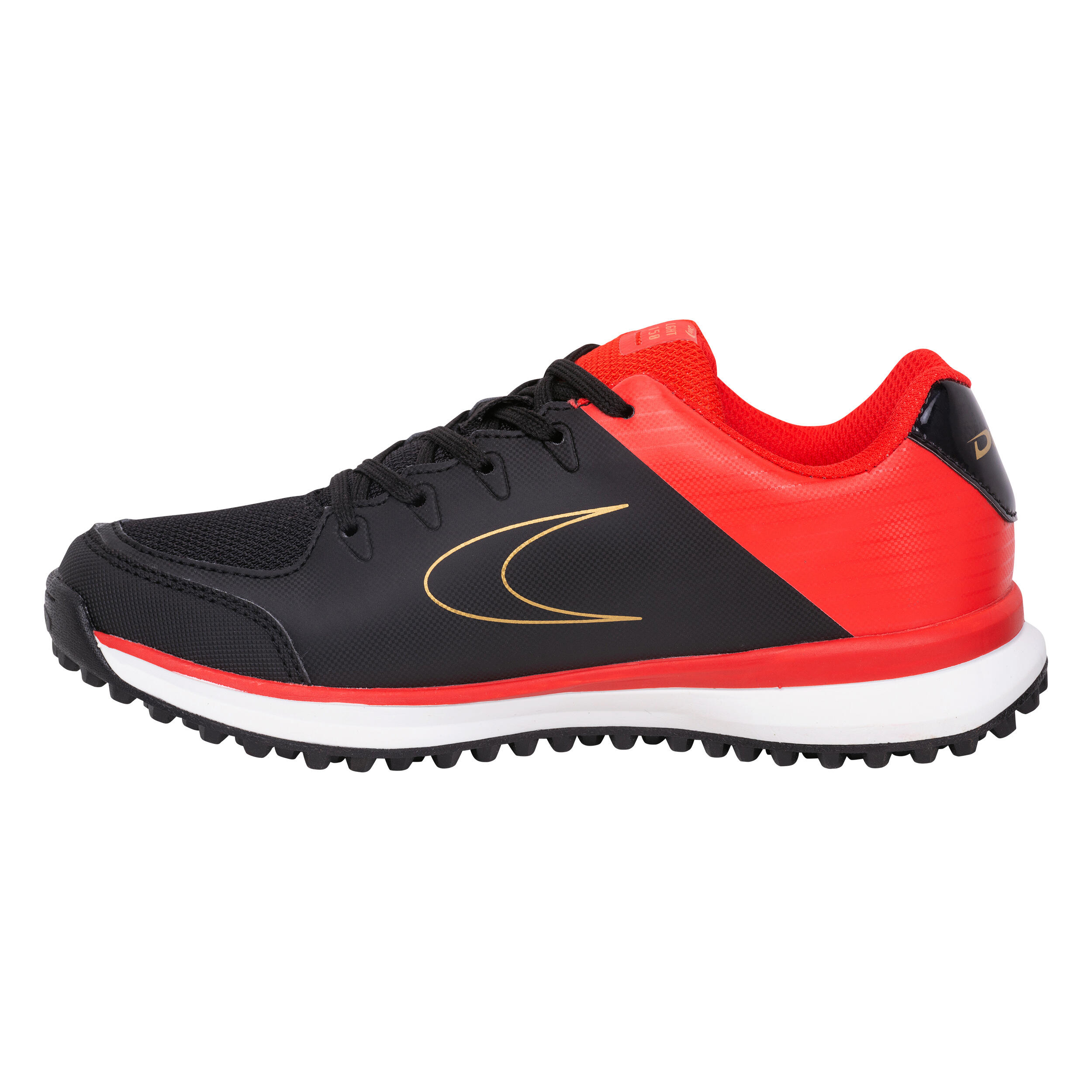 Teens' Low- to Moderate-Intensity Field Hockey Shoes LGHT 150 - Red/Black 3/7