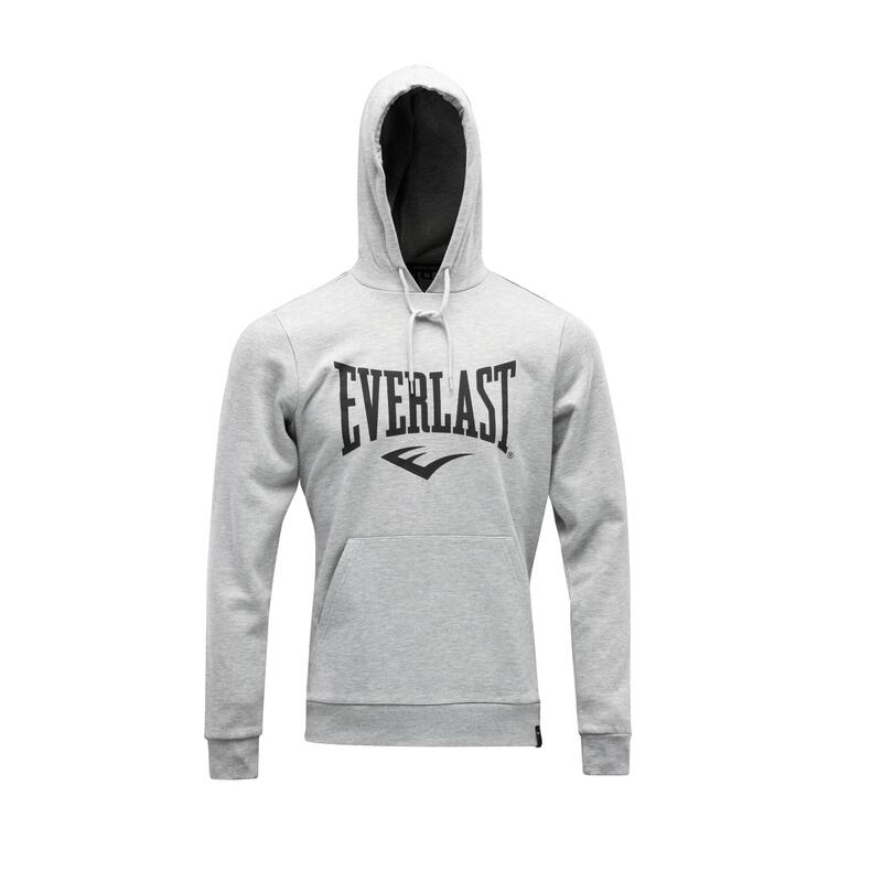 CAMISOLA COM CAPUZ DE BOXE EM ALGODÃO EVERLAST CINZENTO