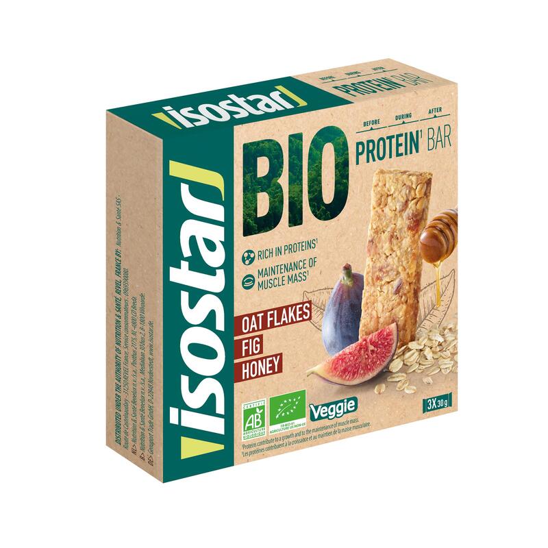 Proteinová tyčinka bio s medem 3 × 30 g