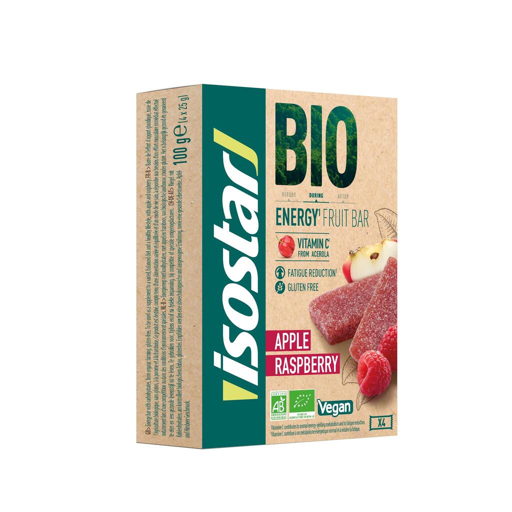 Isostar Ovocná pasta z jabĺk a malin - BIO a bez lepku 4 x 25 g