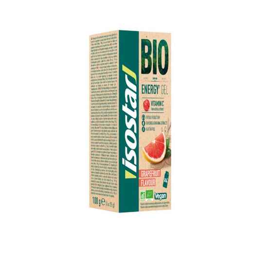 Energy-Gel Bio Isostar Grapefruit-Geschmack 4 × 25 g