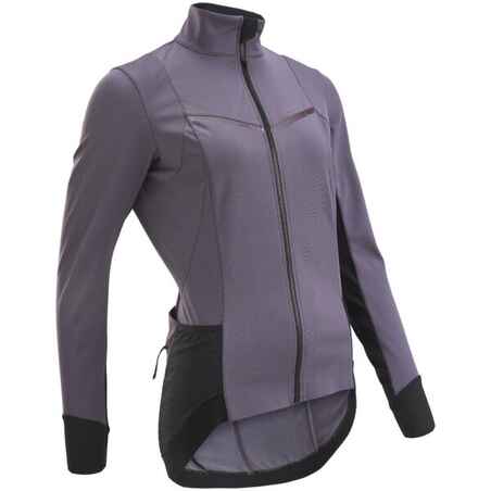 Vijolična ženska kolesarska jakna RCR