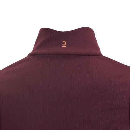 Women's Cold Weather Cycling Jacket - Burgundy