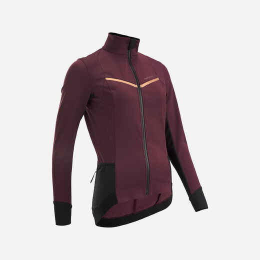 
      Women's Cold Weather Cycling Jacket - Burgundy
  