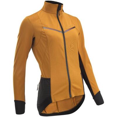Chaqueta Ciclismo Carretera RCR Mujer Burdeos Invierno