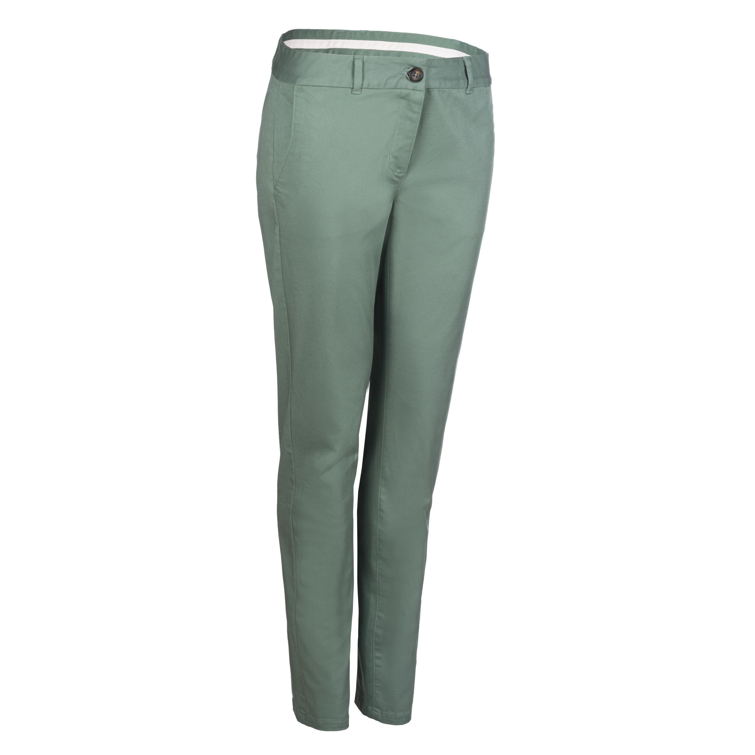 Buy Van Heusen Green Mid Rise Pants for Women Online  Tata CLiQ