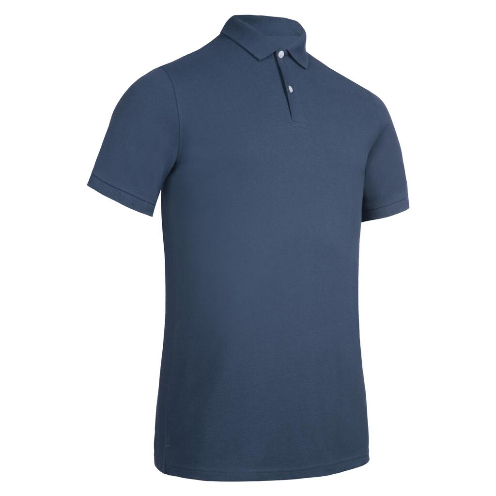 Golf cotton short sleeve polo shirt beige