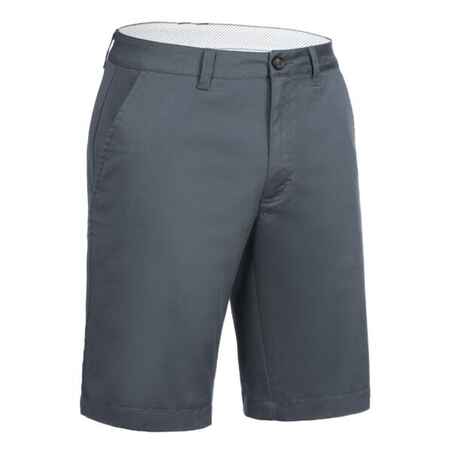 Pantalón corto de golf Hombre - WW500 gris oscuro