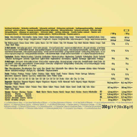 Date and banana energy bars 10x35 gr