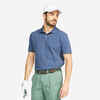 Polo majica kratkih rukava za golf MW500 muška plava