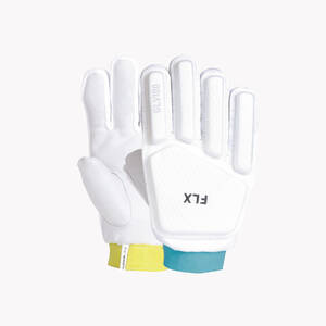 Kids' Cricket Batting Gloves Right-Handed Flexible & Protective