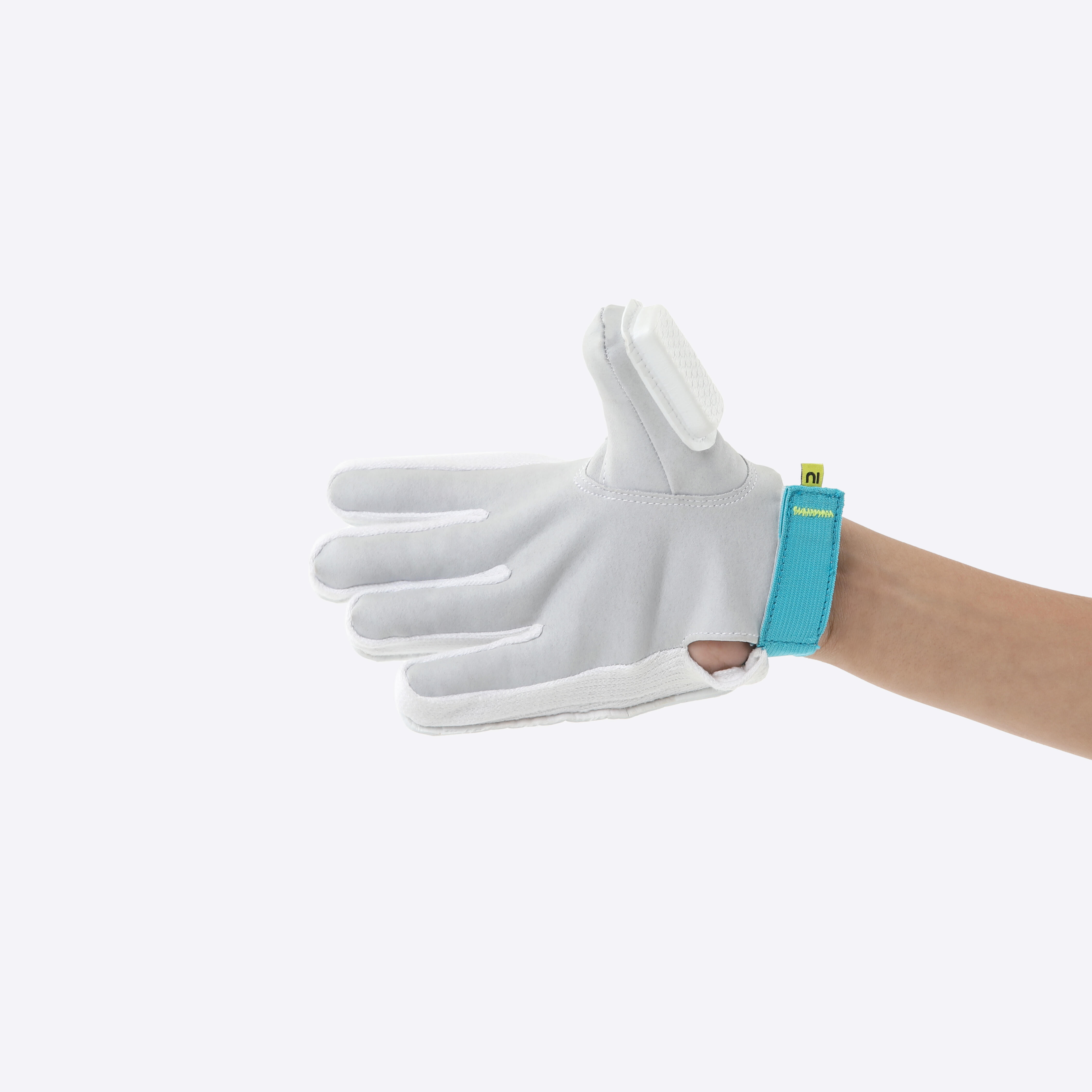 Kids' Cricket Batting Gloves Right-Handed Flexible & Protective