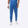 Men's Cricket Taper Fit Trackpants TP 500 Blue Stretchable & Breathable