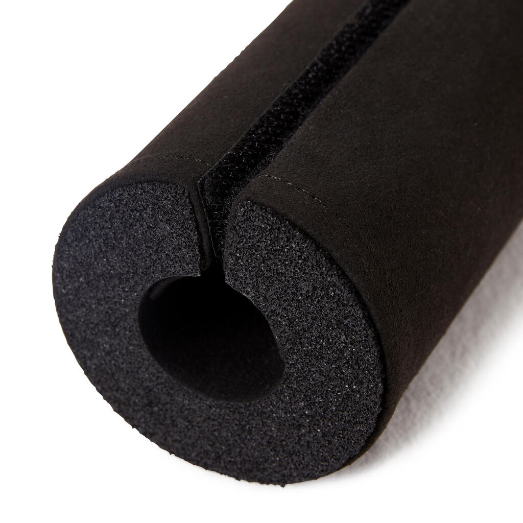 Strength Training Bar Foam Sleeve For Squats - Black Squat Pad