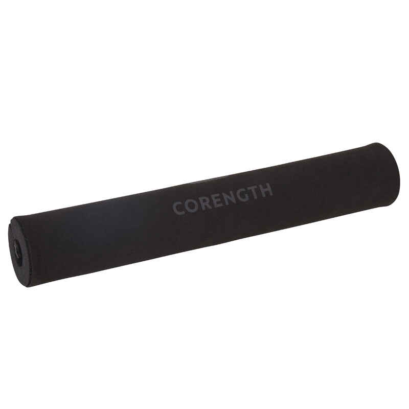 Strength Training Bar Foam Sleeve For Squats - Black Squat Pad