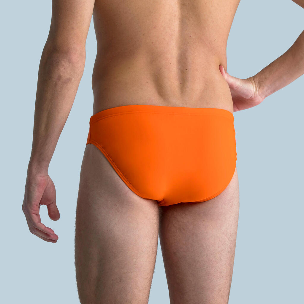 Badehose Slip Herren Arena - Santa orange OS