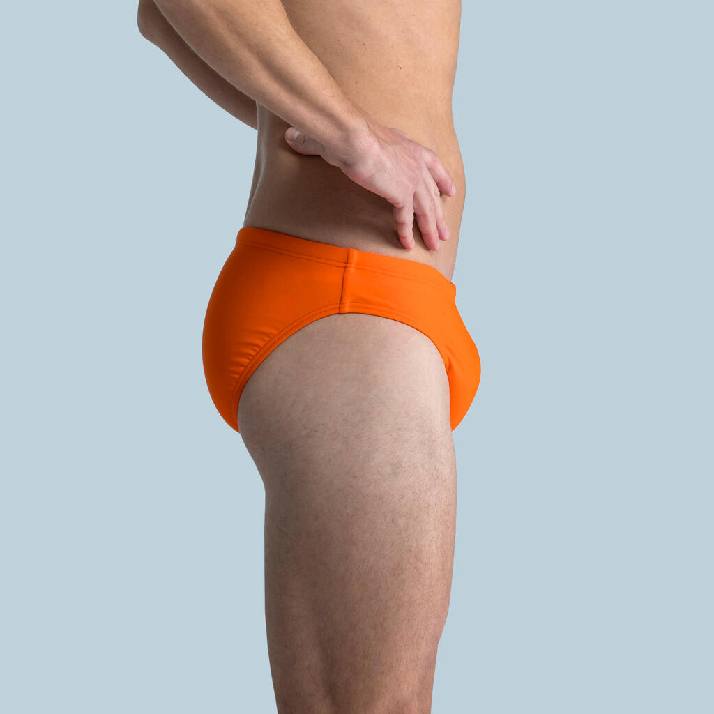 Badehose Slip Herren Arena - Santa orange OS