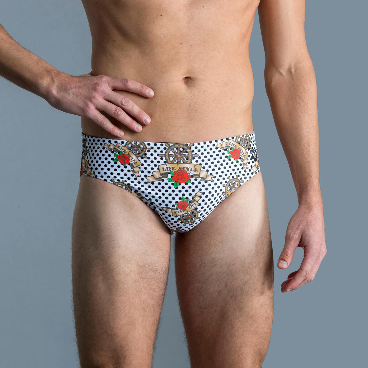Maillot De Bain Slip Natation Homme Arena All Tattoo