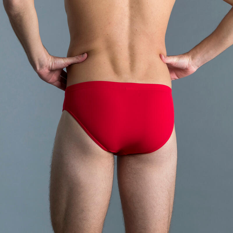 Maillot De Bain Slip Natation Homme Arena Brief Rouge