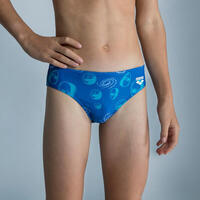Maillot De Bain Slip Natation Garçon Arena Royal Multi