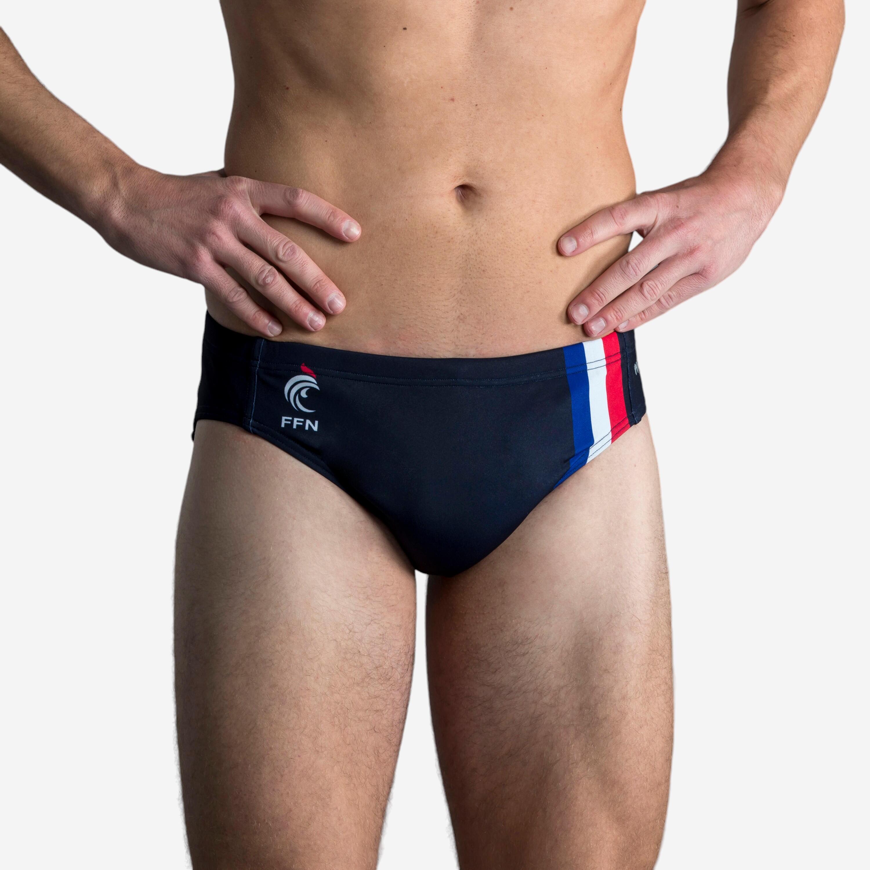 Slip De Bain Homme Trunks - Élastique, Avec Lien Avant - Nylon/Spandex - Pour Plage, Sport, Natation - 7