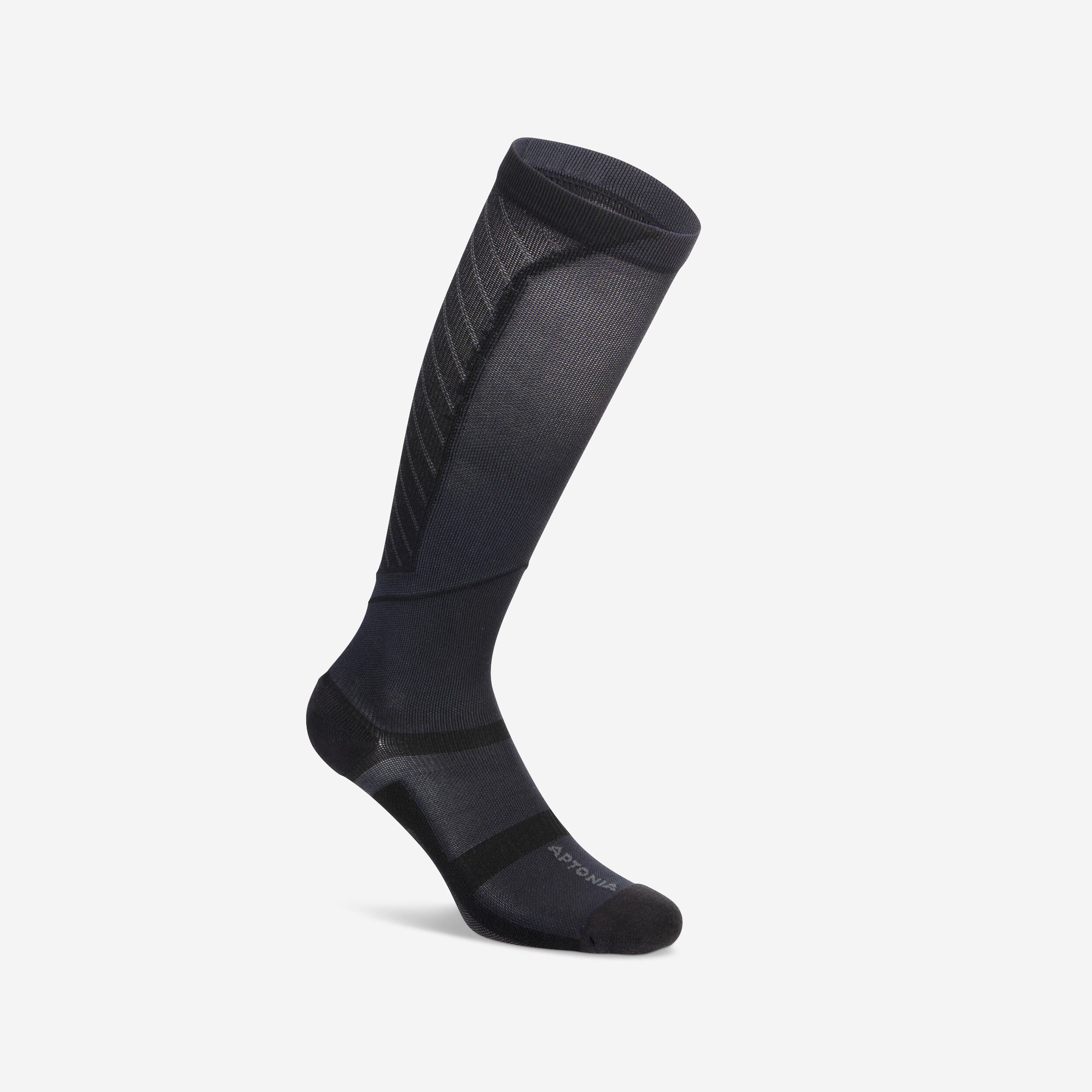 Unisex Compression Socks 500 - Smoked Black image