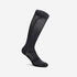 Unisex Compression Socks 500 - Smoked Black