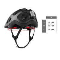 Casco bicicleta MTB adulto Rockrider EXPL 500 Burdeos