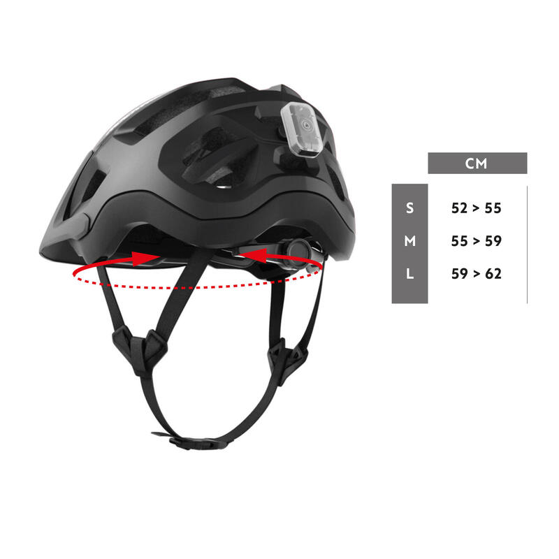 MTB Fahrradhelm – Expl 500 dunkelrot 