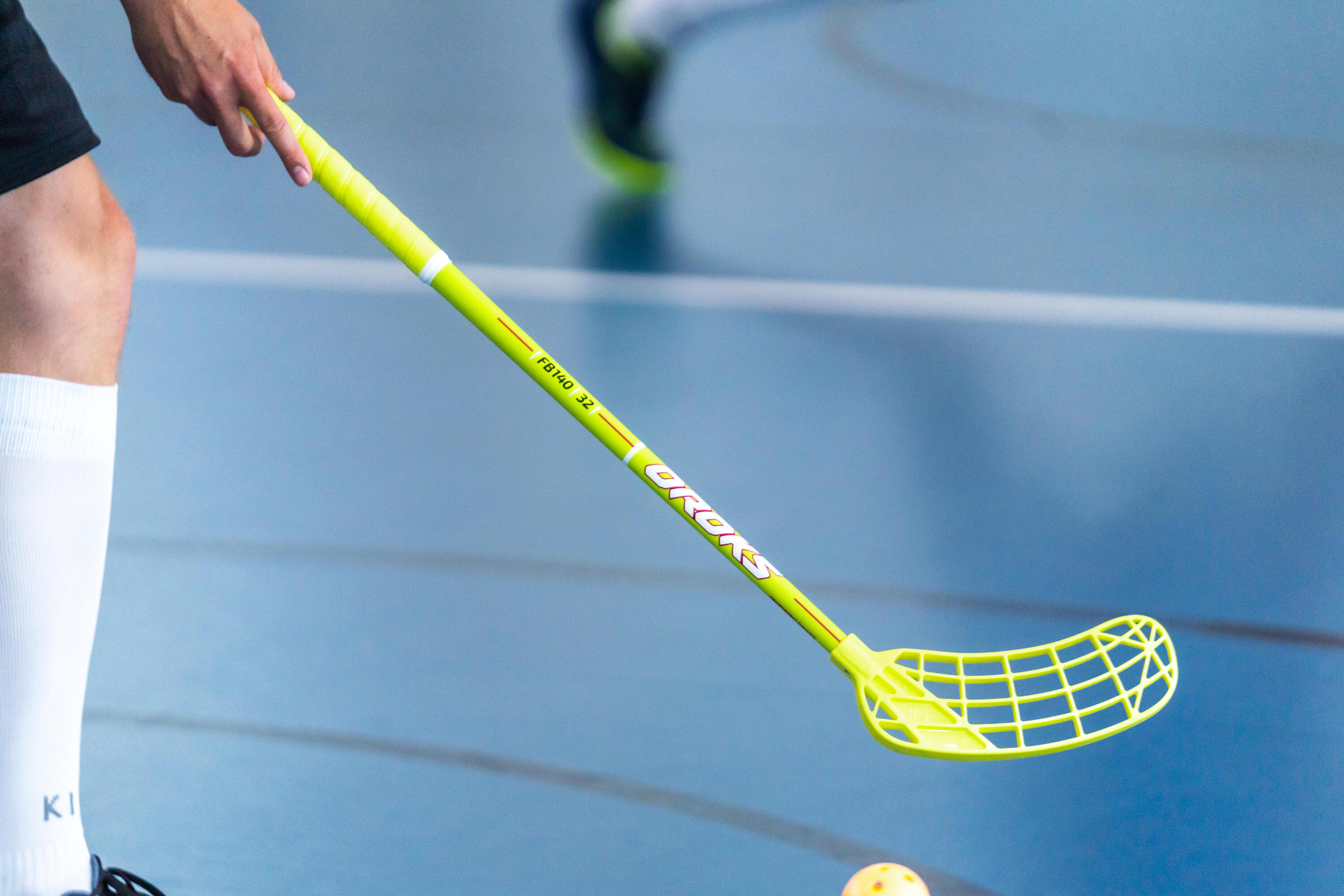 Floorball Stick for Right-Handed Players (Right Hand Down) FB 140 7/8