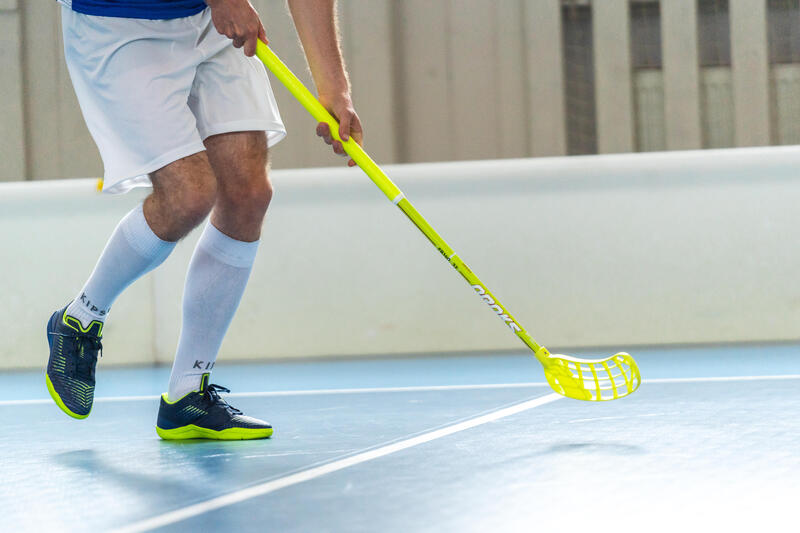 Canne de unihockey 140 pour droitier (main droite en bas)