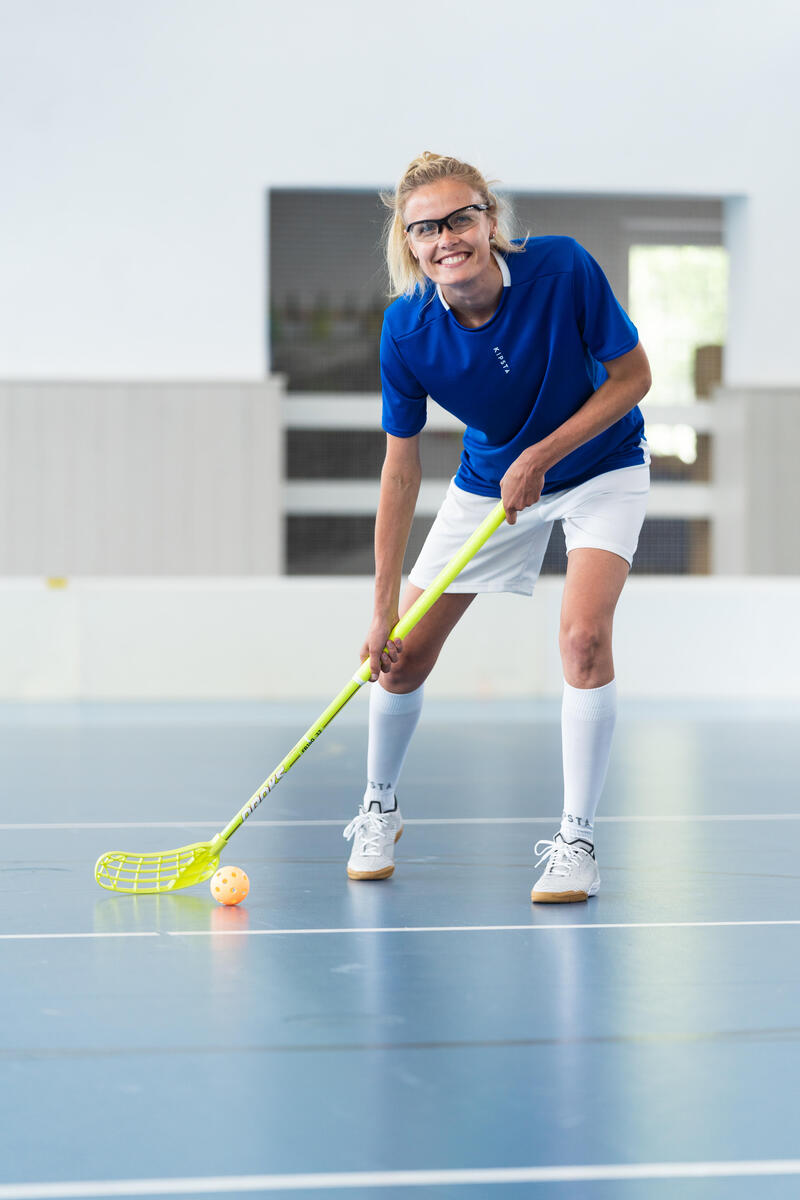 Canne de unihockey 140 pour droitier (main droite en bas)