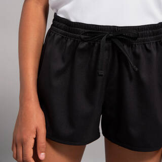 Girls Surfing Shorts 100 KATY  BLACK