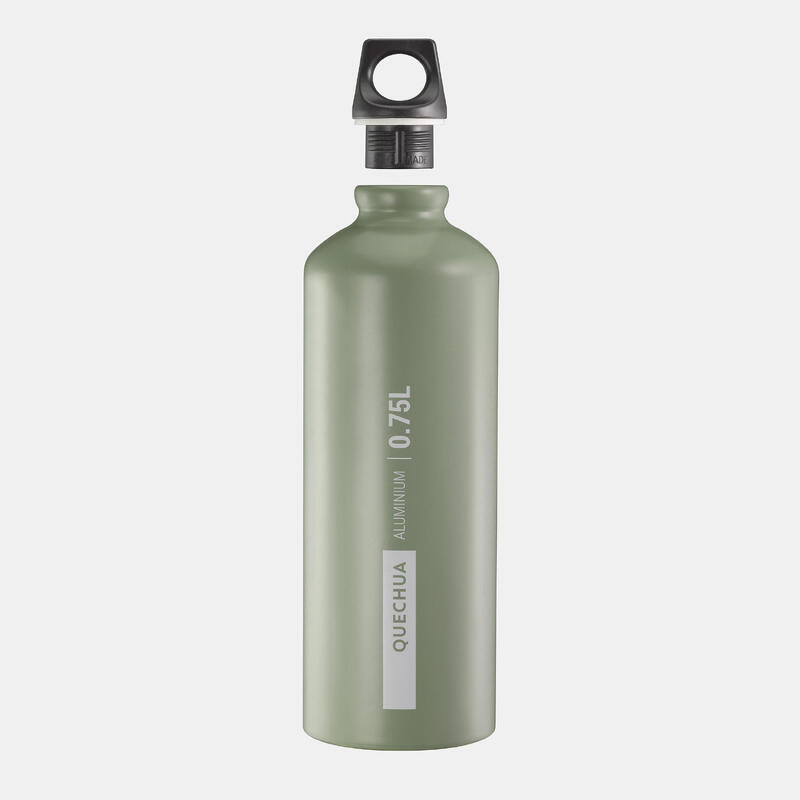 Aluminium Outdoor Trinkflasche Flasche mit Karabiner Schraubverschluss 750  ml