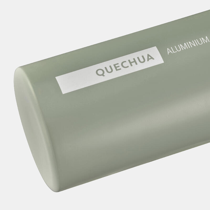 QUECHUA Outdoor Alüminyum Matara - 0,75 Litre - Gri - 100 QB8495