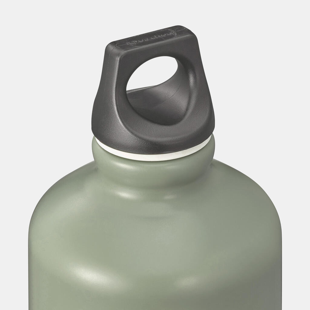 Alumīnija pudele ar skrūvējamu vāciņu pārgājieniem, 0,75 l 