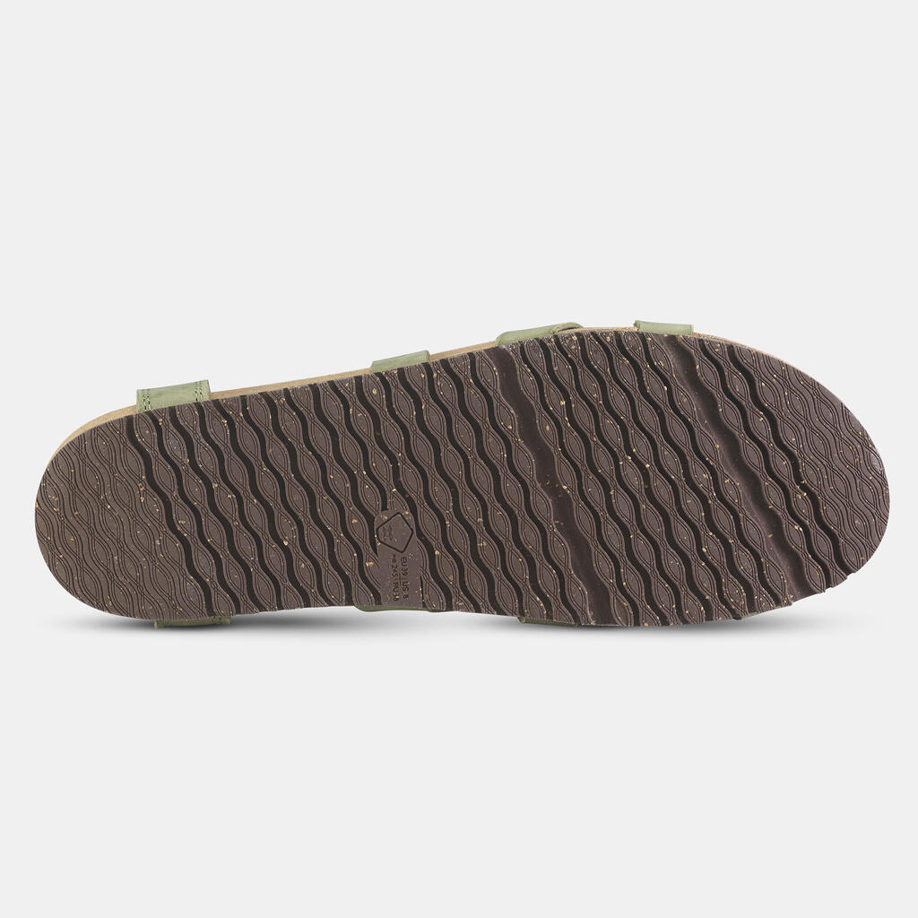 Sandalias montaña y trekking Mujer Quechua Outdoor caqui