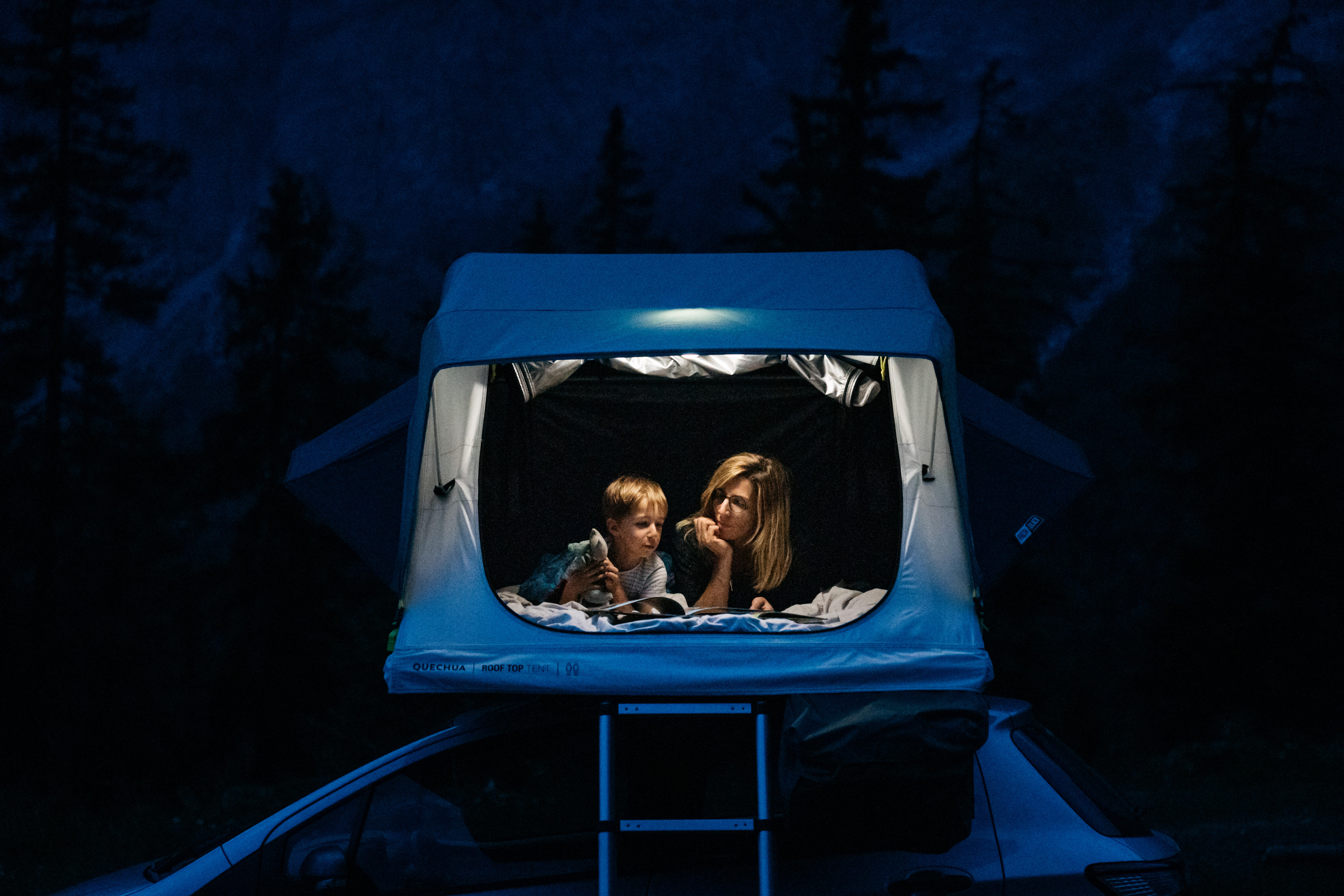 2-Person Rooftop Tent - MH 500 F&B - QUECHUA