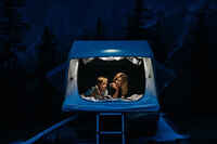 MH500 Fresh & Black two-person roof tent