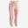 Warme broek voor kleutergym slim fit roze