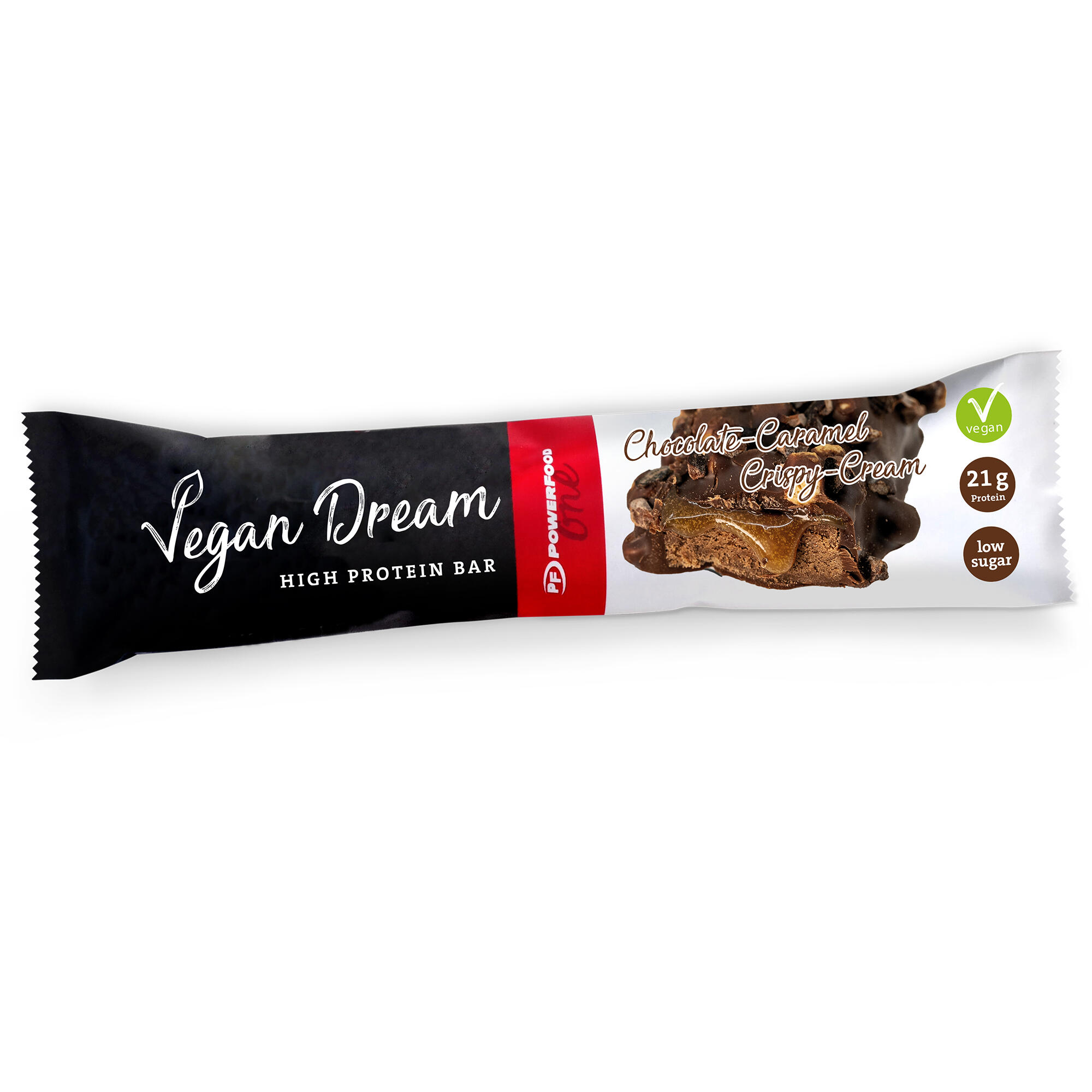 Proteinriegel Powerfood vegan One Dream Schoko Brownie 45 g | POWERFOOD ...