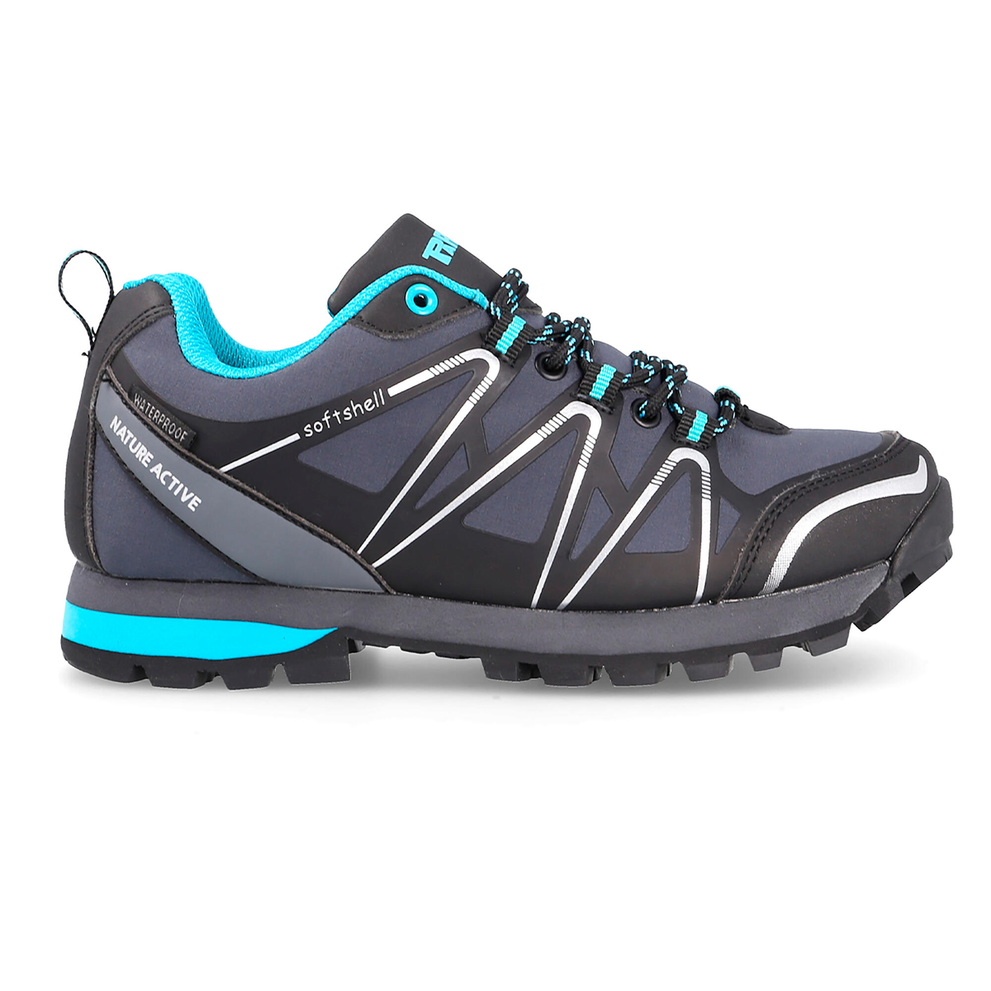 Zapatillas Impermeables De Montaña y Trekking Mujer Paredes Lucía Gris/Azul  PAREDES | Decathlon