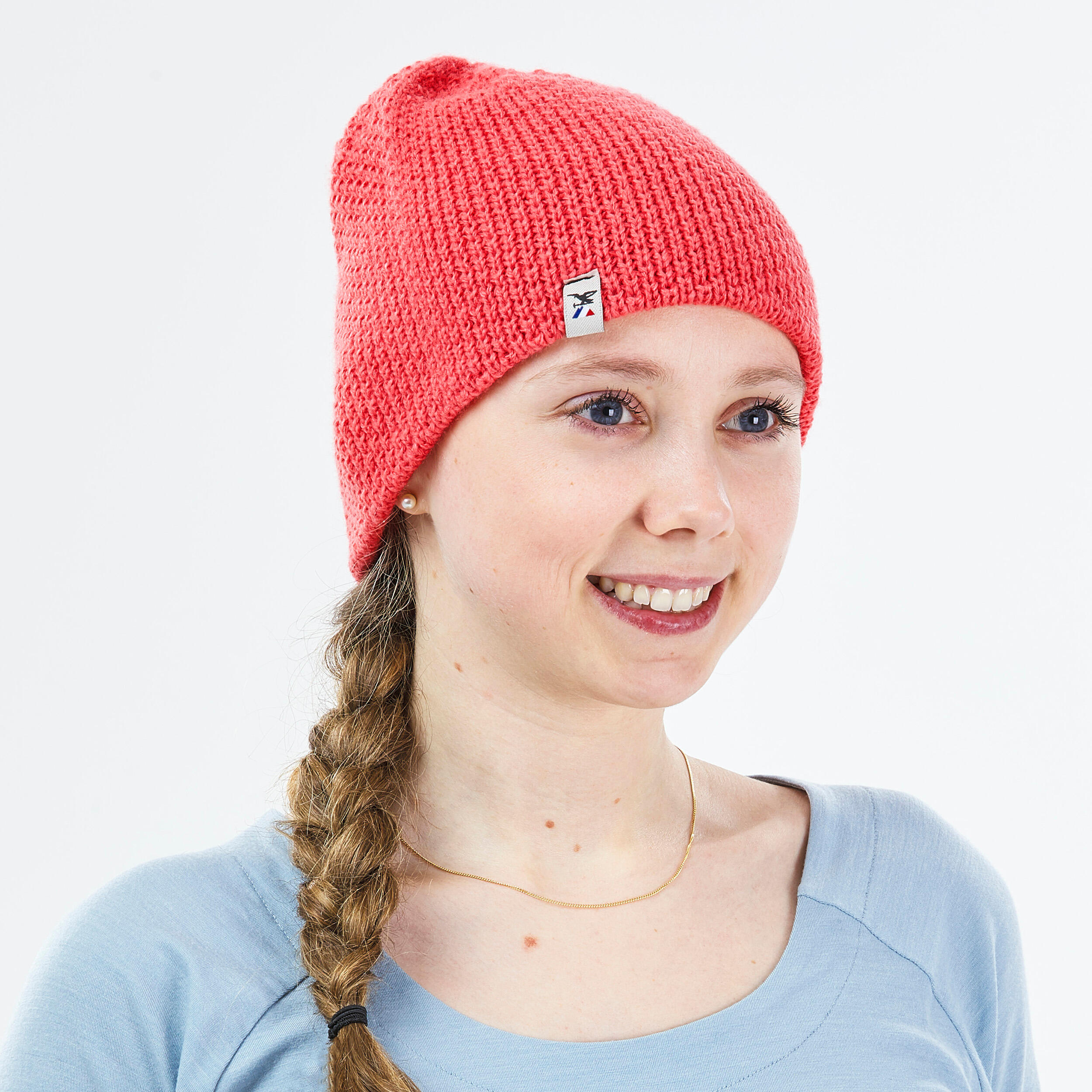 VERTIKA FRANCE PINK BEANIE