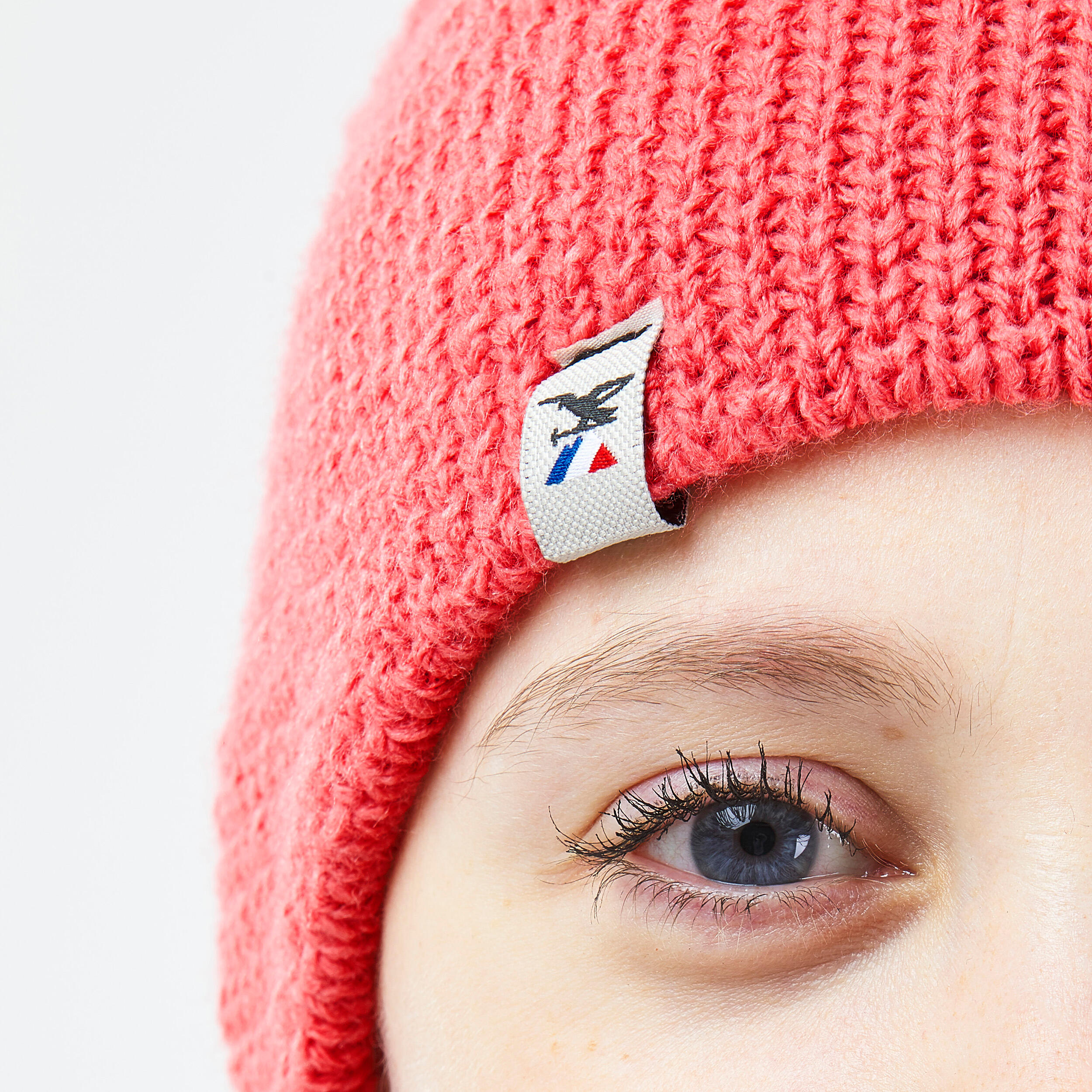 VERTIKA FRANCE PINK BEANIE