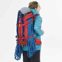 Mountaineering Backpack 33 litres - MOUNTAINEERING 33 RASPBERRY