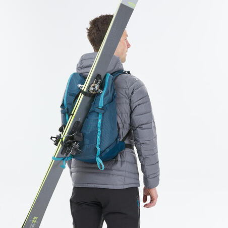 Рюкзак MOUNTAINEERING для альпінізму, 22 л синій/зелений