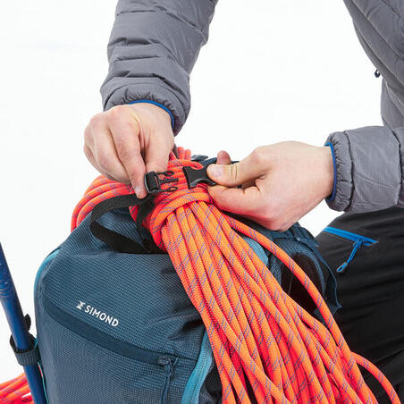 Рюкзак MOUNTAINEERING для альпінізму, 22 л синій/зелений