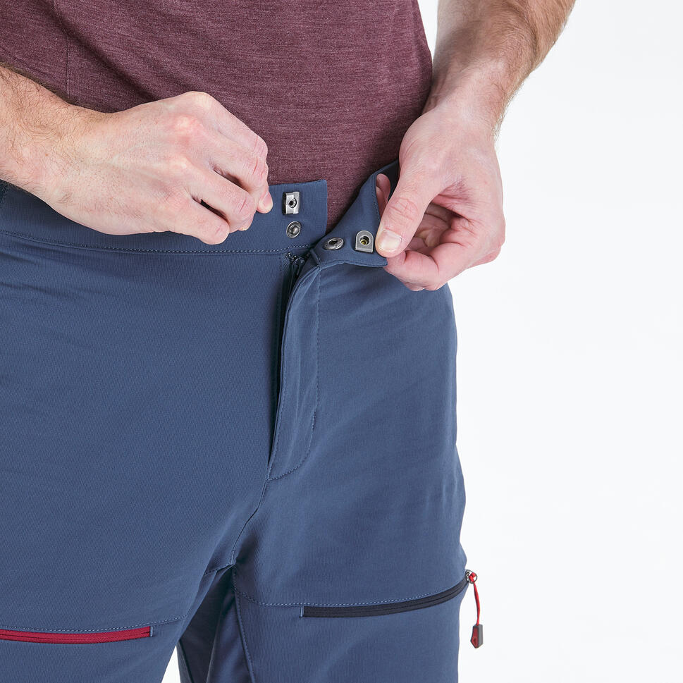 Pantalon léger d'escalade et d'alpinisme homme - ROCK EVO bleu SIMOND ...
