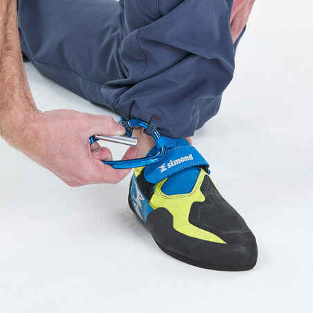 Ανδρικό ελαφρύ παντελόνι αναρρίχησης και ορειβασίας - ROCK EVO - Μπλε