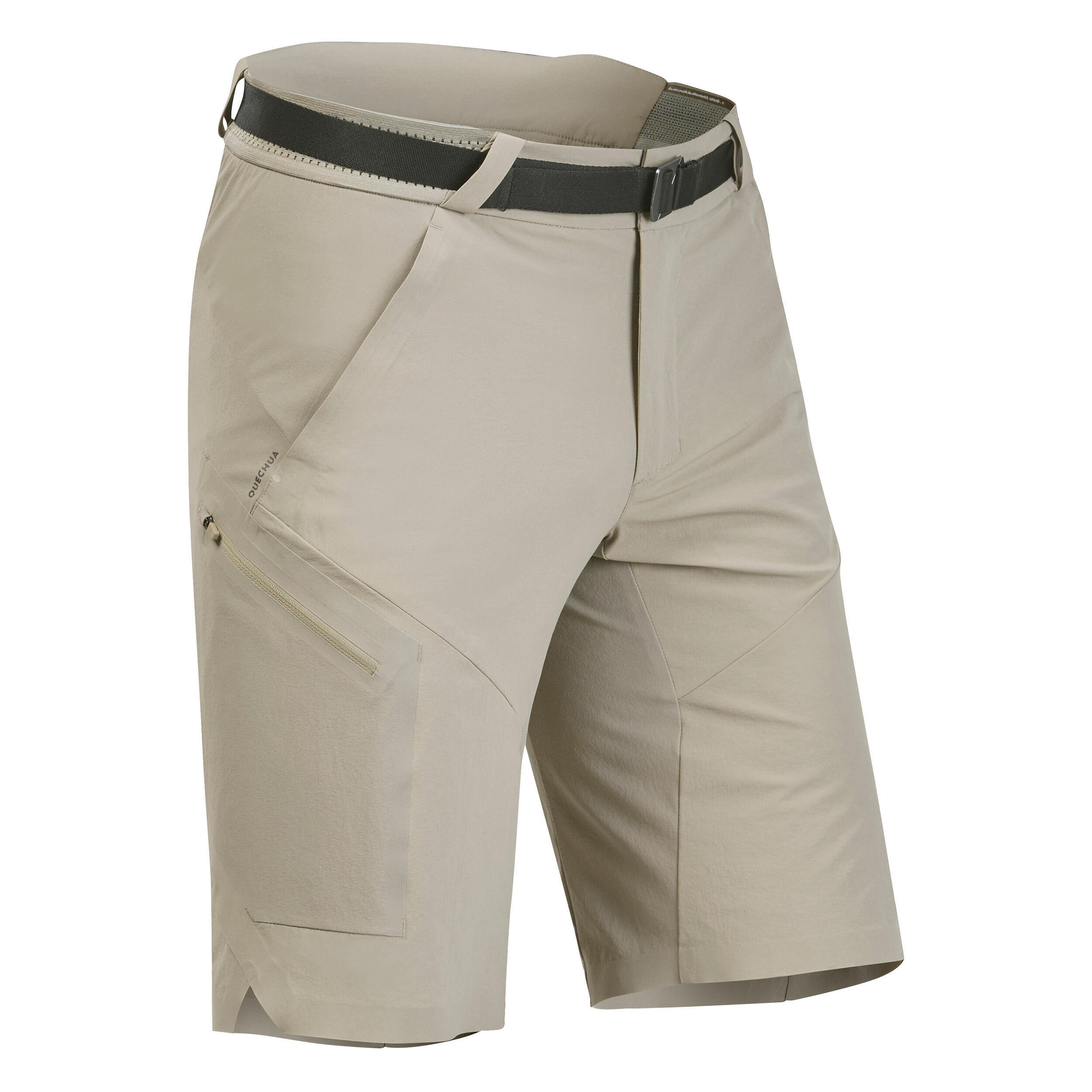 Long mountain hiking shorts - MH500 